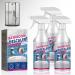 Bathroom Descaler Cleaner Powerful Bubble Foam Spray for Daily Stain Removal Ideal for Bathtubs Tiles and Shower Glass Effortless Clean with Superior Results (3 Pcs)