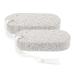 Pierre Ponce Pour Pieds | Gommage Pour Talons Et Paumes - 2 Pi ces Adoucissant Naturel pour Talons Mains Paumes et Coudes Adultes