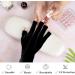 Tongyend UV Gloves for Gel Nails - Professional Fingerless Protection for Nail Lamp Dryer | Outdoor Use - Black/White - Manicure & Skin Care - Buy Online on GoSupps.com