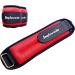 Buy 2*0.5kg Red Weight Cuff Set - Arm & Ankle Weights for Fitness Running & Gymnastics - International Shipping Available - Buy Online on GoSupps.com