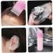 FRCOLOR 1 Set Plasticard Plasticade Hair Bleaching Tool Flexible Applicator Hair Oil Hair Dye Kit Hair Dye Tools Root Comb Applicator Bottle Hairstyling Gloves Hair Bleach Kit 6.9x4.8cm Pink - Buy Online on GoSupps.com