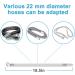 2 Packs Respironics Wisp Replacement Tube Assembly - Short Tube, Elbow, Swivel - Medihealer CPAP Supplies - Buy Online on GoSupps.com