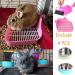 PINVNBY Rabbit Litter Box for Cage - Small Animal Corner Potty Trainer and Bedding Pan, Pink - Buy Online on GoSupps.com