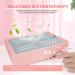 Saviland Nail Dust Collector with Lamp - Powerful 40W Electric Suction Machine for Acrylic Gel Nails - Low Noise Pink Dust Extractor - Buy Online on GoSupps.com