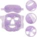 FRCOLOR Ice Compress Face Covering Gel Eye Mask For Beauty Reusable Cold Mask Ideal For Sleeping Travel Hotel And Conferences - Buy Online on GoSupps.com