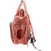 Shanrya Waterproof Multifunction Mummy Backpack - Large Capacity Outdoor Wrapping Bag with 2 Hanging Straps - Pink & Orange - Buy Online on GoSupps.com