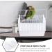 Portable Pet Bird Cage with Wooden Perch & Water Bottle - Ideal for Budgies, Conures, Cockatiels & Parakeets - Buy Online on GoSupps.com