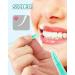 200PC Dental Floss Sticks with Mint Flavor | Interdental Tooth Cleaners & Pick | Effective Plaque & Food Residue Removal - Buy Online on GoSupps.com