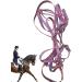Adjustable Horse Halter | Heavy Duty Chin and Throat Snap Halter Horse - Comfortable Padded Nylon Horse Halter for Training Equestrian Grooming Lambo Purple - Buy Online on GoSupps.com
