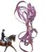 Small Horse Halter | Tied Halter Adjustable Chin & Throat Snap Horse Safety Halter Colorful Padded Nylon Size Horse Care for Horse Grooming Training Pochy Purple
