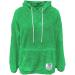 Shop Hanxiulin Oversized Plush Hoodie Jacket - Women's Winter Parka | Breathable & Lightweight Outdoor Coat in Green - Buy Online on GoSupps.com