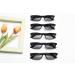Eyekepper 5-Piece Spring Hinge Half Eye Reading Glasses Set +0.50 Gray Lens - Stylish & Durable - Buy Online on GoSupps.com