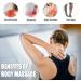Natural Wooden Back Massage Roller - 12 Rotating Handle for Deep Tissue Relief Cellulite Treatment Neck & Body Massage 44cm - Shop Internationally! - Buy Online on GoSupps.com