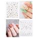 5D Gold Nail Art Sticker Decals - Vintage Classic Designs for Women & Girls - Buy Online on GoSupps.com