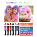 Kids Hair Chalk Combs - Temporary Bright Colors for Girls | Perfect Gift for Ages 6-12+ | Great for Parties, Halloween, & Cosplay - Buy Online on GoSupps.com