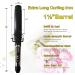 Ceramic Coated 1.5 Inch Curling Iron for Long Hair | Extra Long Barrel Hair Styling Tool for Women - Buy Online on GoSupps.com