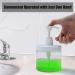 Cosywell 500ml Pump Bottle Dispenser - Refillable Wide Mouth Jar Style, BPA Free - Ideal for Bathroom Shower - Clear (2 Pack) - Buy Online on GoSupps.com