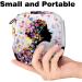 Javenproeqt Portable Women's Binding-Up Bag | Menstrual Cup Pocket & Tampon Holder for Teen Girls | Multi-Colored Flower & Butterfly Design - Buy Online on GoSupps.com