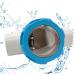 Check Valve for Pool 2 Inch Resistant Check Valve for Pool Non Return Clear Chamber Check Flapper Valve Check Valve Kit for Swimming Pools Pisole - Buy Online on GoSupps.com
