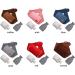 ZEARLY Set of 3 Hot Water Bottles - Rubber Bottles with Soft Covers & Waistband for Neck Shoulder Back Relief | International Shipping Available - Buy Online on GoSupps.com