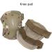 Tactical Combat Knee & Elbow Protective Pads Set for Outdoor CS Paintball Game Cycling Safety Skateboarding Gear Skates Knee Protection Guard Pads CP - Buy Online on GoSupps.com