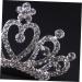 FRCOLOR Hair Comb Headgear Eye-catching Headpiece Cosplay Accessories Rhinestone Headpiece Diamond Headgear Rhinestone Headgear Tiara Child Small Crown - Buy Online on GoSupps.com