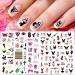 DANNEASY Graffiti Nail Art Stickers - 12 Sheets Self Adhesive Decals for Manicure & Nail Decoration - Street Punk Design for Women, Kids, Girls - Buy Online on GoSupps.com