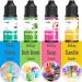 16 Concentrated Food Aroma Flavor Drops for Baking & Cooking | Oil-Free Lip Gloss & Soaps | 10ml Each - Buy Online on GoSupps.com