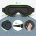 WAOAW 3D Light Blocking Sleep Mask for Men and Women - Green - Buy Online on GoSupps.com