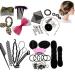 DUNBE Hair Styling Set 28 Pcs Hair Design Styling Tools Accessories DIY Hair Accessories Hair Modelling Tool Kit Hairdresser Kit Set Magic Simple Fast Spiral Hair Braid Hair Braiding Tool