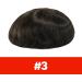 Lordhair Human Hair System for Men Mens Hair System Mens Toupee 0.03mm Thin Skin Hair Replacement System Base Size 8x10 Inch Light Medium Density Hairpiece Dark Light Brown 3# - Buy Online on GoSupps.com