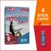LonoLife Chicken Bone Broth Sticks - 10g Collagen Protein, Grass-Fed, Gluten-Free, Keto & Paleo - Portable Pack of 4 - Buy Online on GoSupps.com