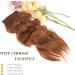 FESHFEN Invisible Wire Hair Extensions - Long Wavy Copper Red Synthetic Hair Piece 16 inch - Buy Online on GoSupps.com
