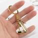 Scissor Comb Pendant Keychain Scissor Comb Pendant Keychain Hairdressing Hair Dryer Stylish Pendant For Salon Graduation Gold - Buy Online on GoSupps.com