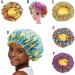 JK Home Kids Satin Bonnet - Double Sided Sleep Cap with Adjustable Elastic Band - Green Nightwear for Kids - Buy Online on GoSupps.com