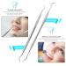 Dental Tools Kit - 6Pcs Tongue Cleaner Scraper for Fresh Breath - Medical Grade Metal Tongue Scraping Cleaner with Carrying Case - Adults and Kids Oral Care - Buy Online on GoSupps.com