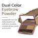 Boobeen Eyebrow Powder: 2-Color Palette for Defined Brows - Neutral Eye Makeup - Buy Online on GoSupps.com