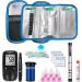 Youshares Insulin Cooling Bag - TSA Approved Portable Cooler for Diabetic Supplies | Insulin Pen & Glucose Meter Travel Pocket with 3 Cooling Packs (EVA Blue) Y2 Blue - Buy Online on GoSupps.com