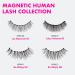 KISS Magnetic Human Hair Lashes Double Strength Reusable - Easy to Apply, Everyday Wear False Eyelashes - #9 - Buy Online on GoSupps.com
