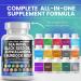 Sea Moss & Black Seed Oil Supplement - 3000mg Sea Moss 2000mg Black Seed Oil & More | 2-Pack of Ashwagandha Turmeric Bladderwrack & Vitamins for Immunity & Wellness - International Shipping Available - Buy Online on GoSupps.com