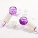 Ice Globes for Facial Cooling Globes Set for Eye & Neck Cold Glass Ice Roller Ball Cryo Sticks Face Globes Tighten Skin Reduce Puffiness and Dark Circles Enhance Circulation Purple - Buy Online on GoSupps.com