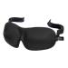Bucky Women's 40 Blinks Comfortable Contoured  No Pressure Eye Mask for Travel & Sleep  Black  One Size