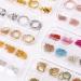 Nail Art Metal Rivet Chains Mixed Design DIY Nail Decoration Accessories 12 Grids for Women Style2 Nail Art Decorations Chains - Buy Online on GoSupps.com
