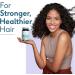 Hair Vitamin with DHT Blockers (60 Capsules) | Omega & Biotin Supports Keratin Synthesis & Helps Reduce Hair Fall - Buy Online on GoSupps.com