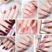 6 Colors Gel Nail Kit with 54W LED UV Lamp - Complete Manicure Set with Base Top Coat, False Nails, Nail File - Acrylic Nail Extension Kit for Beginners - 142 Pieces - Buy Online on GoSupps.com