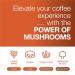 Lean Caffeine Mushroom Coffee Ground 908g | Mushroom Extract Blend | Mycotoxin Free | Lions Mane, Reishi, Cordyceps & Agaricus Blazei | 908g (Pack of 1) - Buy Online on GoSupps.com
