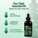 Pure Organic Tea Tree Oil - Moisturizing Essential Oil for Skin & Hair | 1.0oz - Smooths Wrinkles & Soothes Chapped Skin - Buy Online on GoSupps.com
