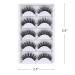 3D Faux Mink Handmade False Eyelashes - Dramatic and Long Crossed Cluster Style 1 (5 Pairs) - Buy Online on GoSupps.com
