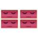 Catrice lash obsessed 3D false lashes artificial eyelashes No. C01 black long -lasting immediate result vegan without microplastic particles nanoparticles free without perfume 4 -pack (4x1 pair)