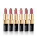 CCbeauty 6 Colors Lipsticks Set Matte for Girls Women Waterproof Long-Lasting Moisturizing Makeup Lipsticks Nude and Natural Color Light  Mothers Valentine's Day Gift Sets for Her  Girls Women 6 color set light